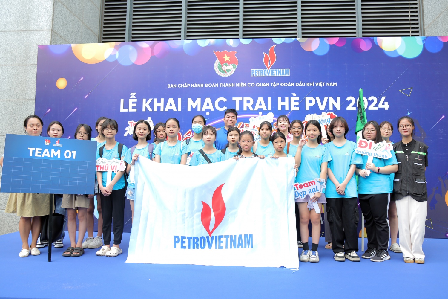 Khai mạc Trại hè PVN năm 2024 Khai mạc Trại hè Petrovietnam năm 2024