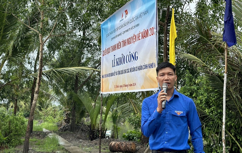 Cụm phối hợp hoạt động Tây Nam Bộ và TP Hồ Chí Minh ra quân Chiến dịch Thanh niên tình nguyện hè 2024 Cụm phối hợp hoạt động Tây Nam Bộ và TP Hồ Chí Minh ra quân Chiến dịch Thanh niên tình nguyện hè 2024