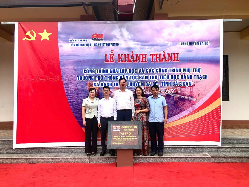 Khánh thành công trình an sinh xã hội do Vietsovpetro tài trợ Khánh thành các công trình an sinh xã hội do Vietsovpetro tài trợ