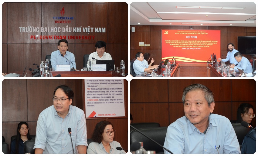 Đảng ủy PVU quán triệt, triển khai thực hiện Kết luận số 76-KL/TW Đảng ủy PVU quán triệt, triển khai thực hiện Kết luận số 76-KL/TW