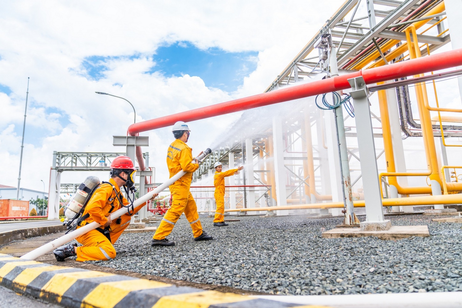 Triển khai phối hợp thực tập PCCC & CNCH Triển khai phối hợp thực tập PCCC & CNCH