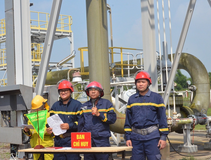 NCSP tổ chức diễn tập phương án chữa cháy, cứu nạn cứu hộ và ứng phó sự cố môi trường NCSP tổ chức diễn tập phương án chữa cháy, cứu nạn cứu hộ và ứng phó sự cố môi trường