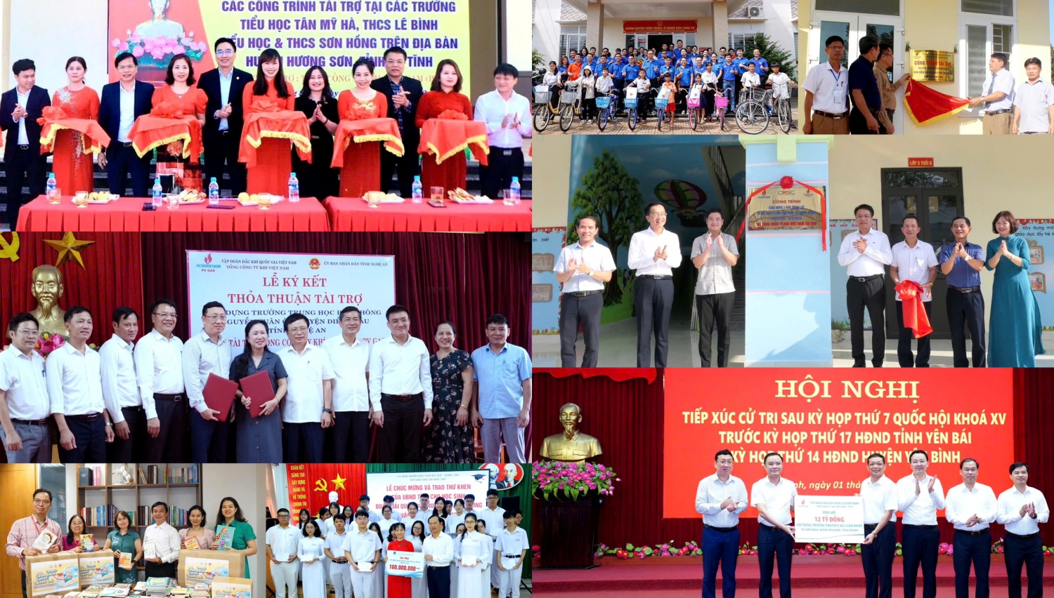 Các chương trình hỗ trợ phát triển giáo dục đào tạo được PV GAS ưu tiên đặc biệt Các chương trình hỗ trợ phát triển giáo dục đào tạo được PV GAS ưu tiên đặc biệt