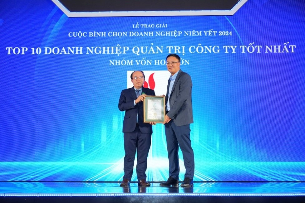 PV Drilling đạt giải cao tại Cuộc bình chọn Doanh nghiệp niêm yết năm 2024