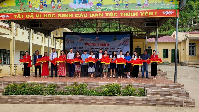 BIENDONG POC tài trợ phòng học bán trú và nhà bếp cho học sinh vùng cao