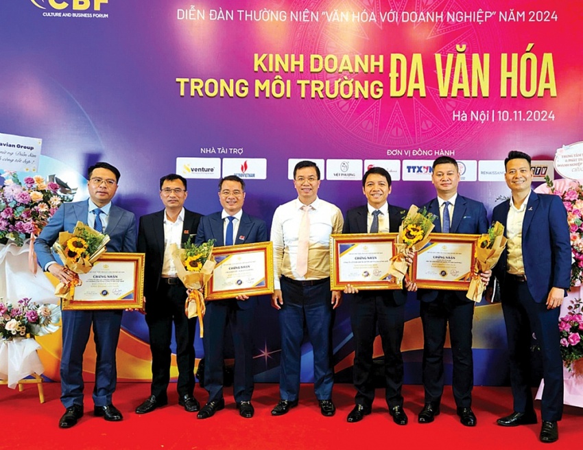 Doanh nghiệp phát triển bắt đầu từ văn hóa Các đơn vị đạt chuẩn Văn hóa kinh doanh 2024 của Petrovietnam