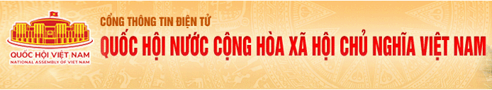 Cổng thông tin điện tử Quốc hội